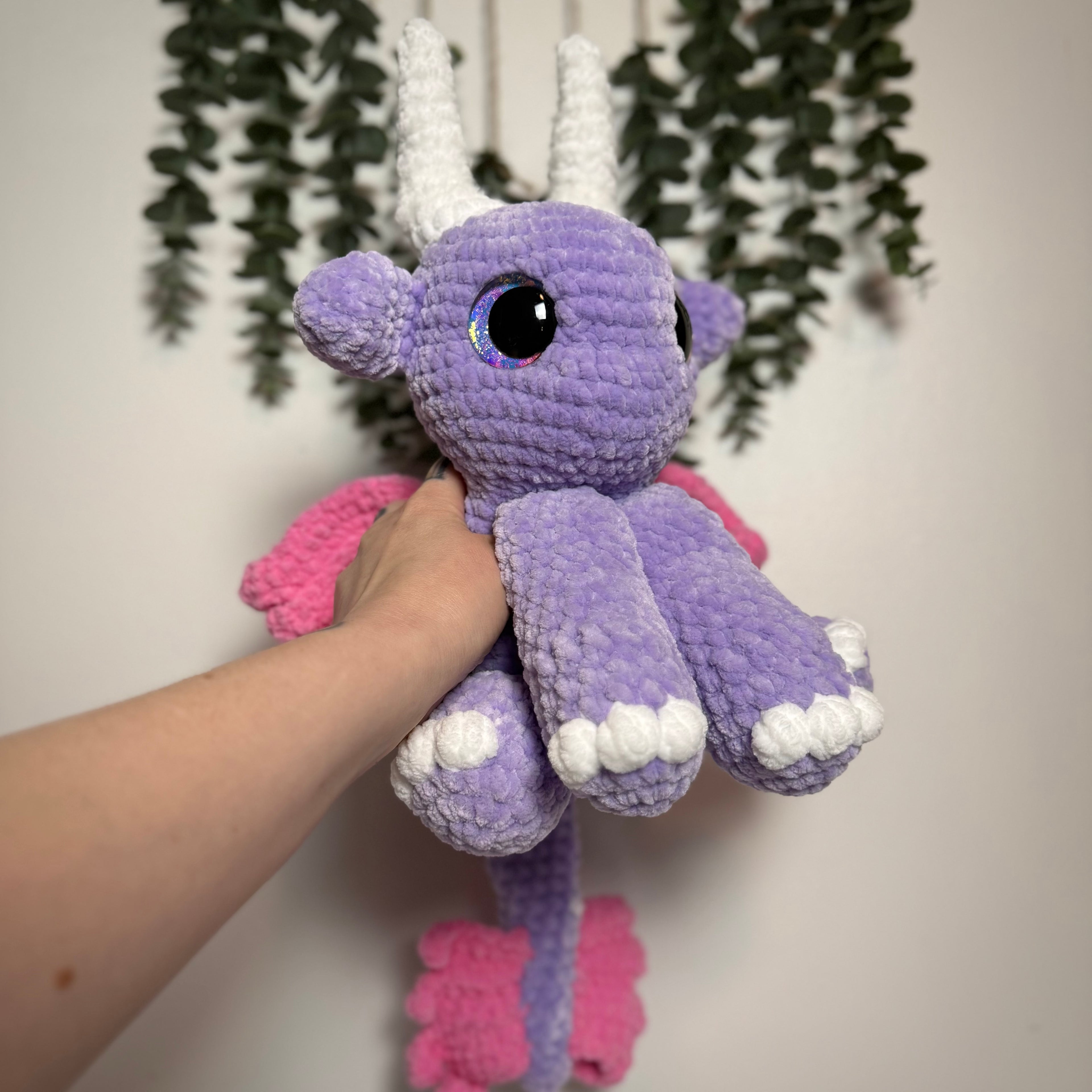 Daphne the Mystic Dragon Crochet Plushie