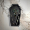 Resin Modern Coffin Tray | Finished Handmade Resin Art (Copy)