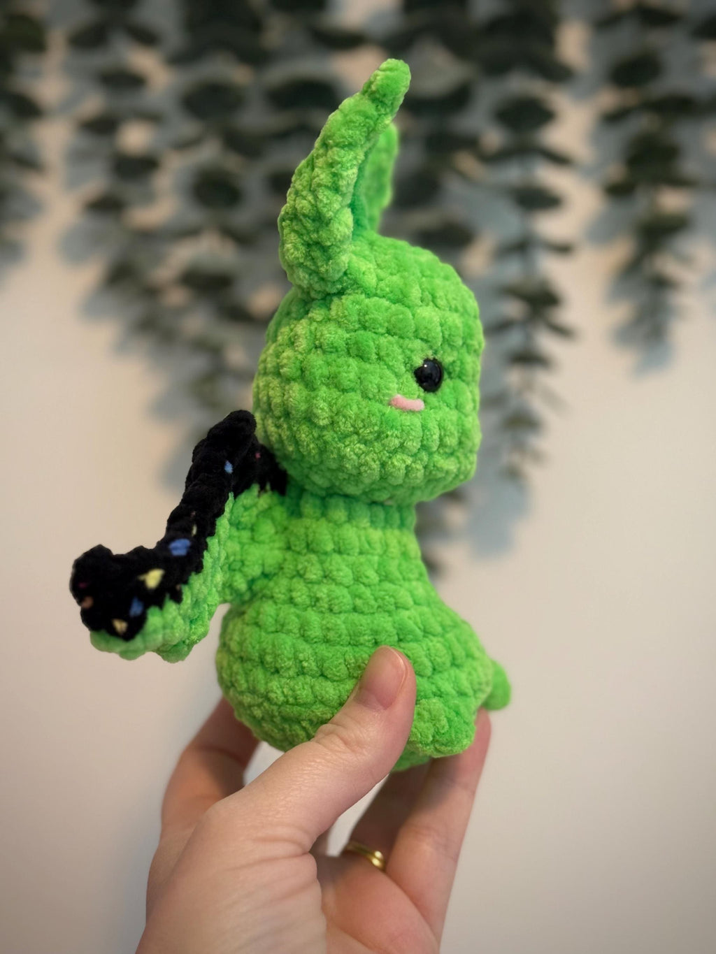 Basil the Mini Weighted Bat Plushie