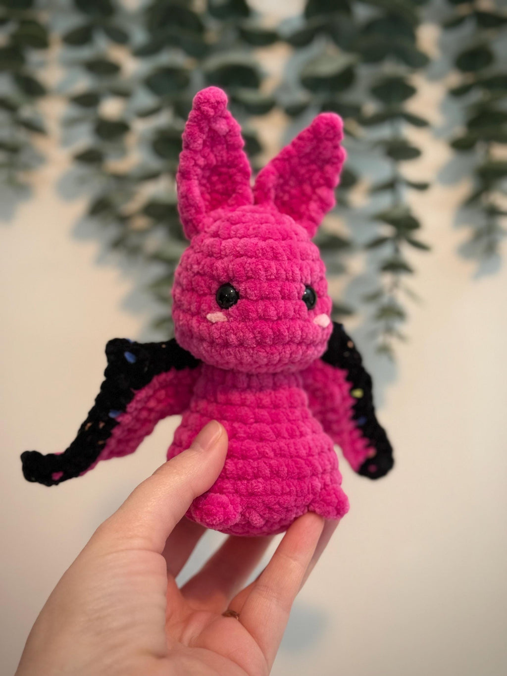 Basil the Mini Weighted Bat Plushie
