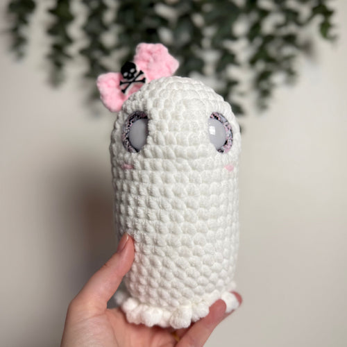 Barb the Bootyful Ghost Crochet Plushie
