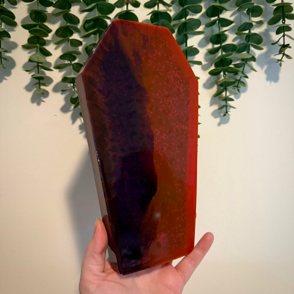 Resin Coffin Tray | Finished Handmade Resin Art
