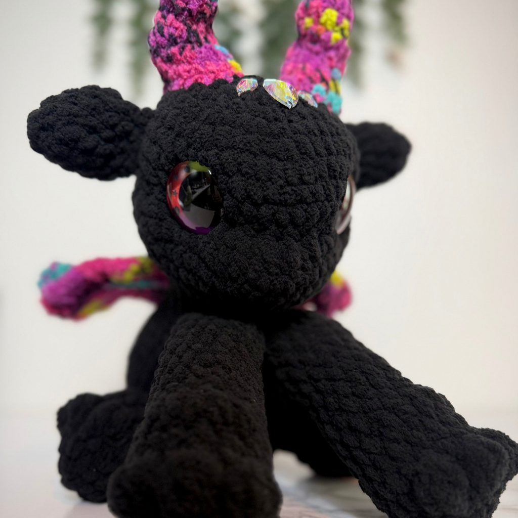 Daphne the Mystic Dragon Crochet Plushie