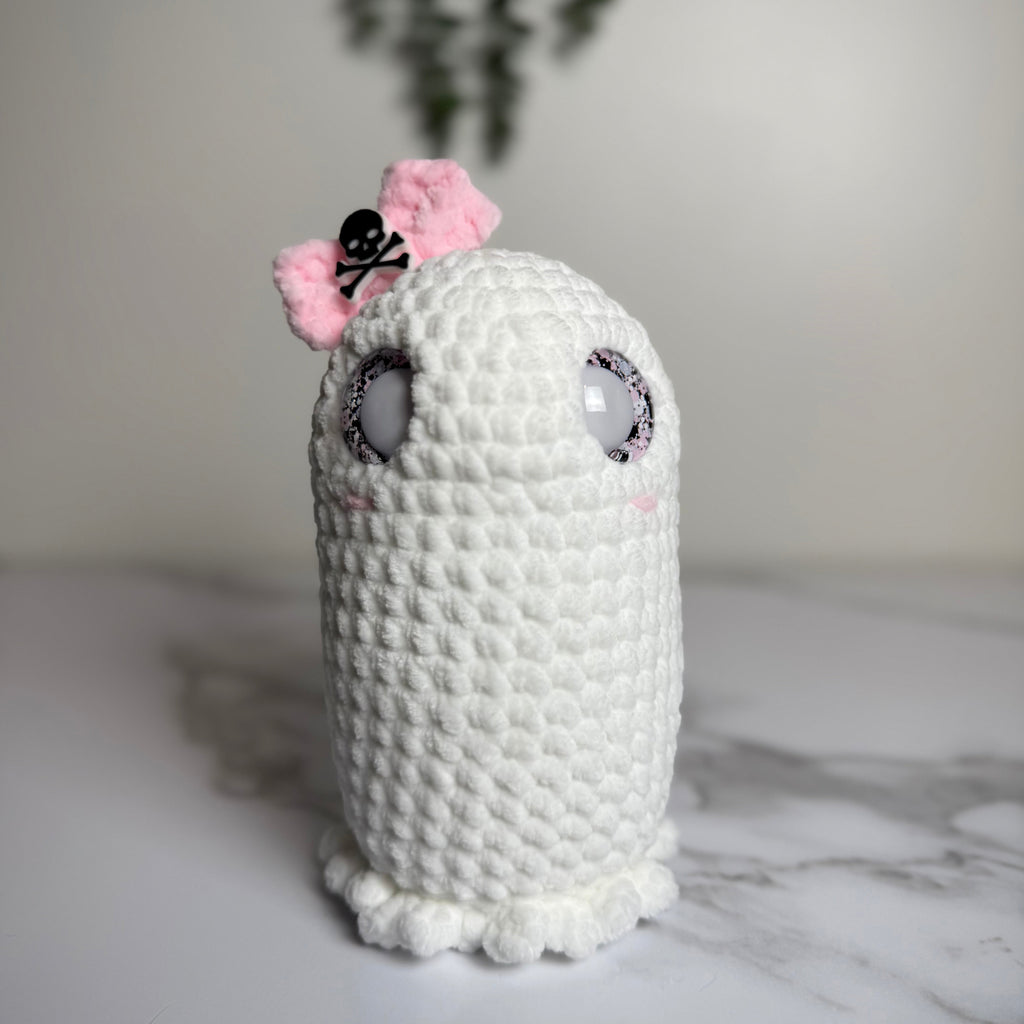 Barb the Bootyful Ghost Crochet Plushie