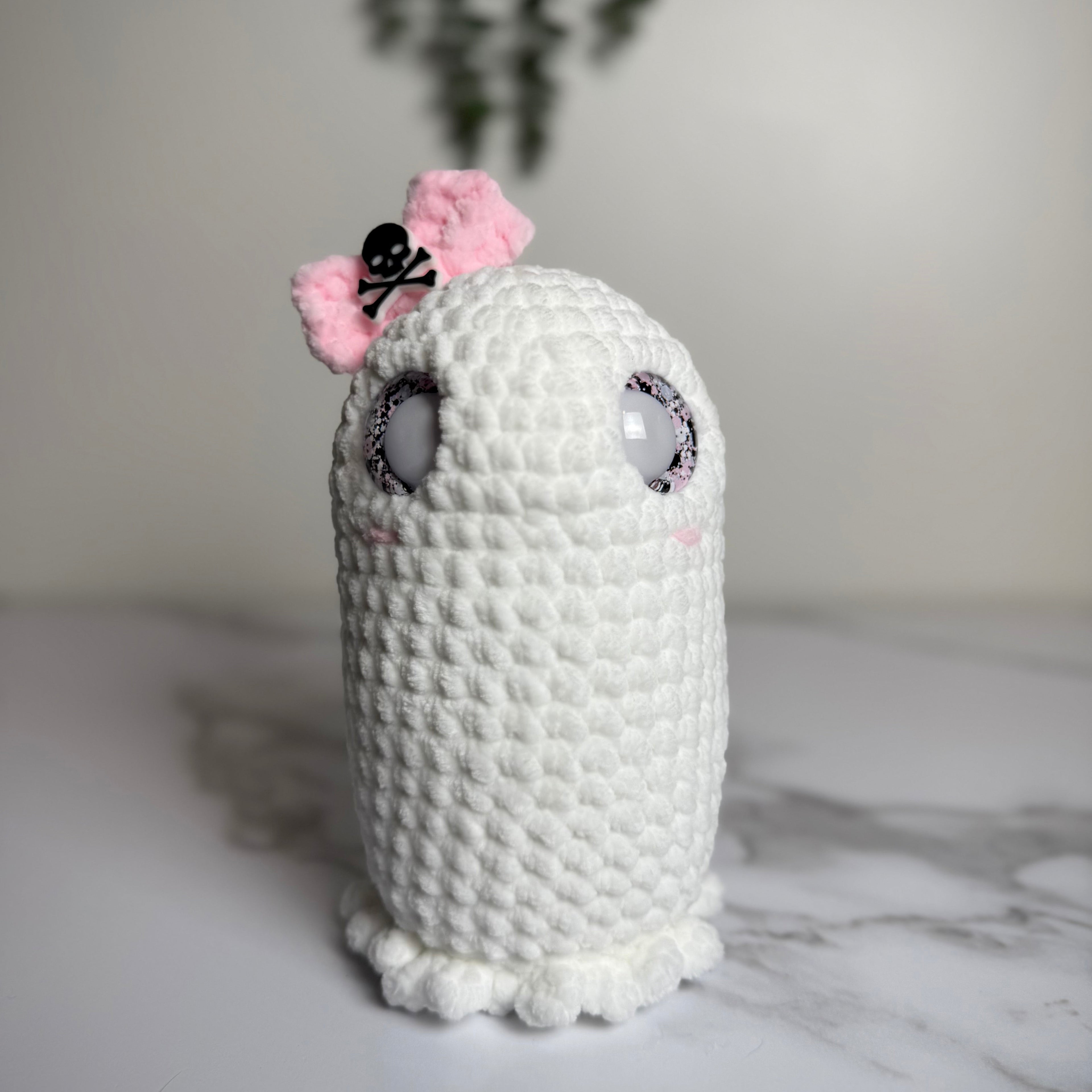 Barb the Bootyful Ghost Crochet Plushie