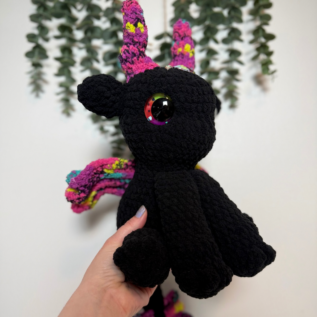Daphne the Mystic Dragon Crochet Plushie