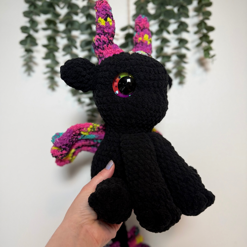 Daphne the Mystic Dragon Crochet Plushie