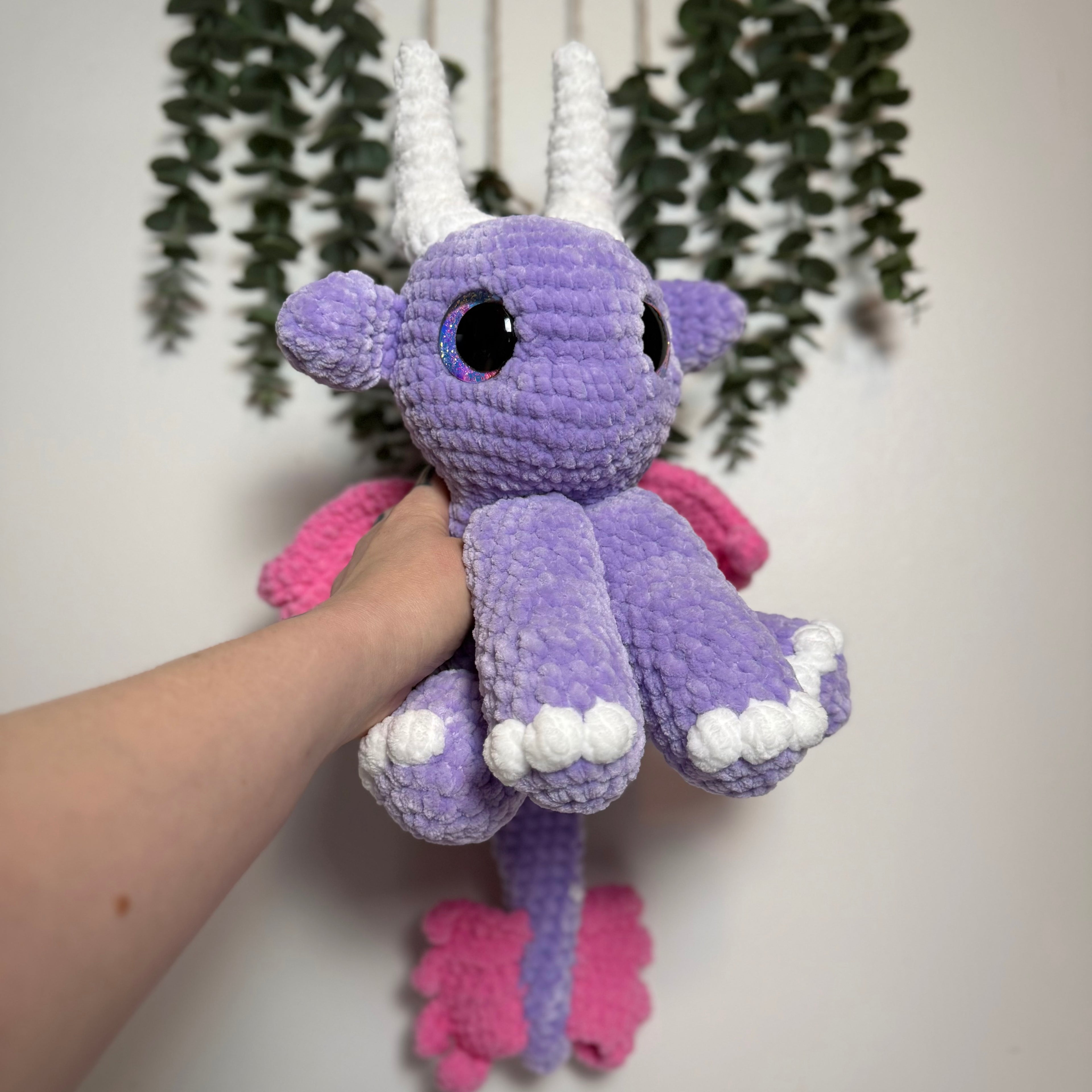 Daphne the Mystic Dragon Crochet Plushie