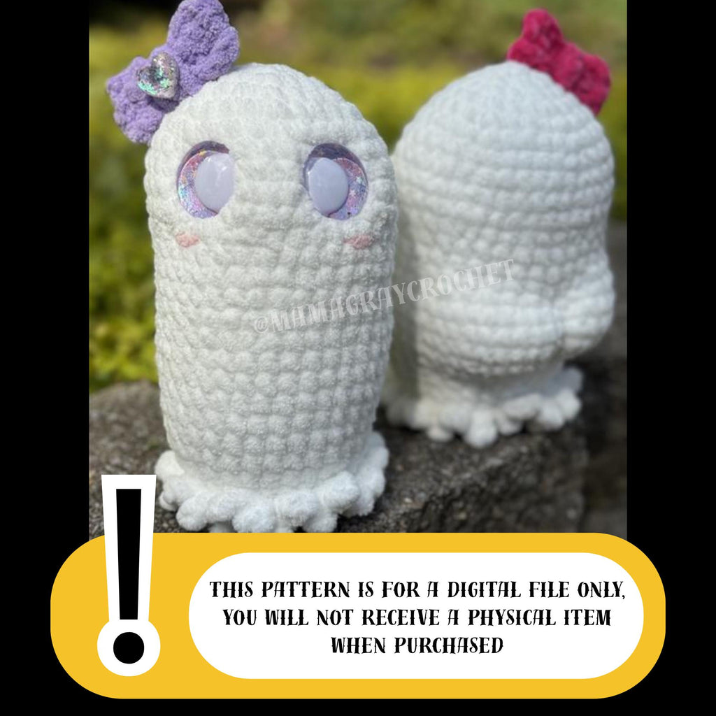Barb the Bootyful Ghost Crochet Pattern