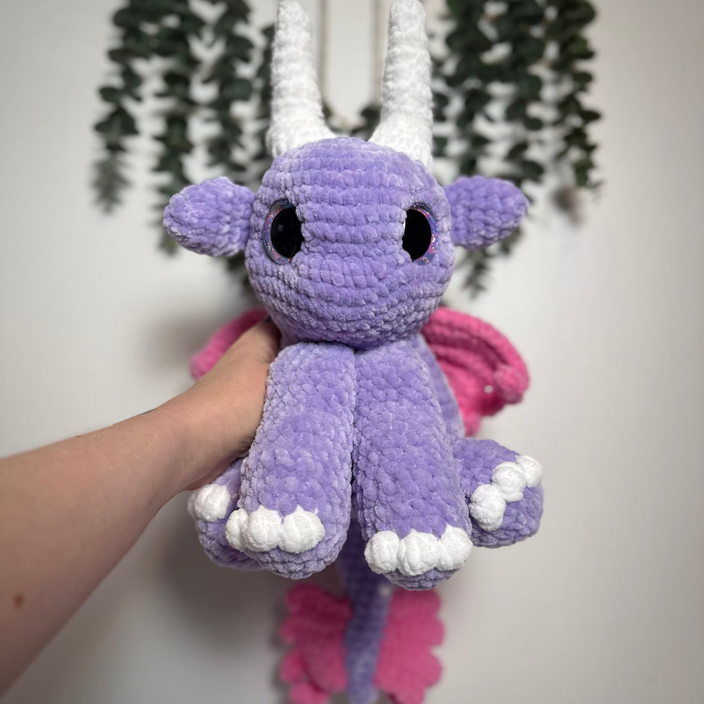 Daphne the Mystic Dragon Crochet Plushie