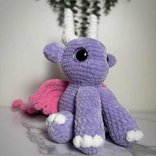 Daphne the Mystic Dragon Crochet Plushie