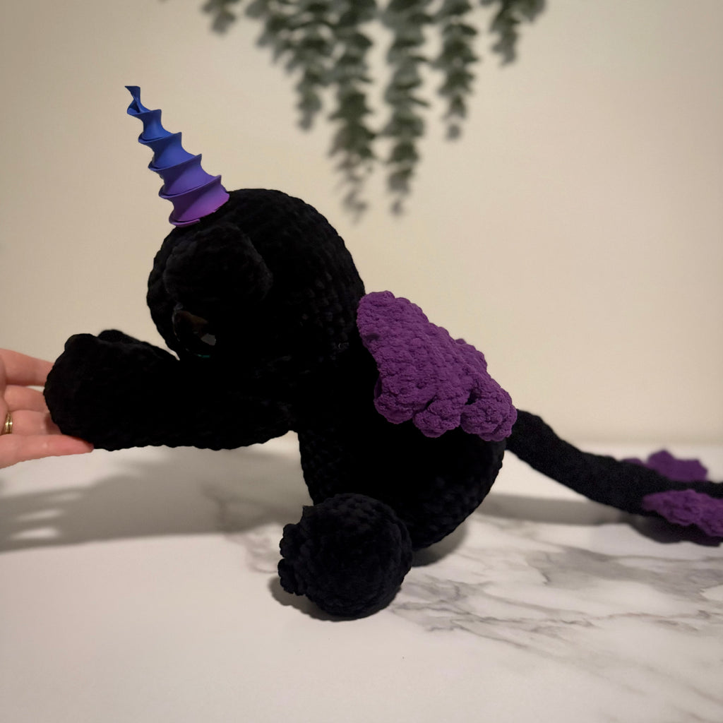 Daphne the Mystic Dragon Crochet Plushie