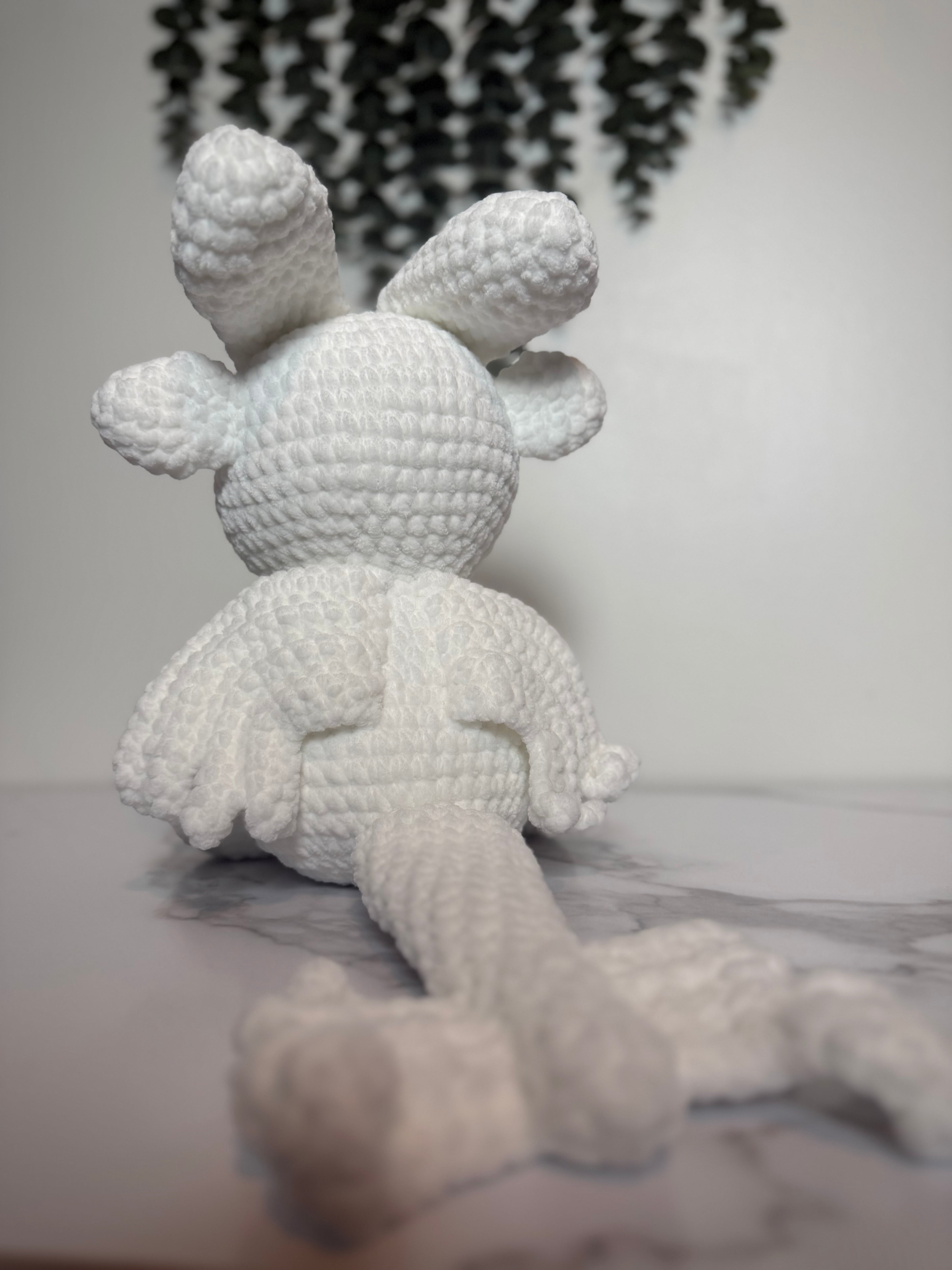 Dream the Mystic Dragon | Handmade Crochet Dragon Plush | Fantasy Stuffed Animal