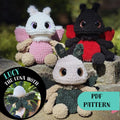 Lucy the Luna Moth Crochet Pattern