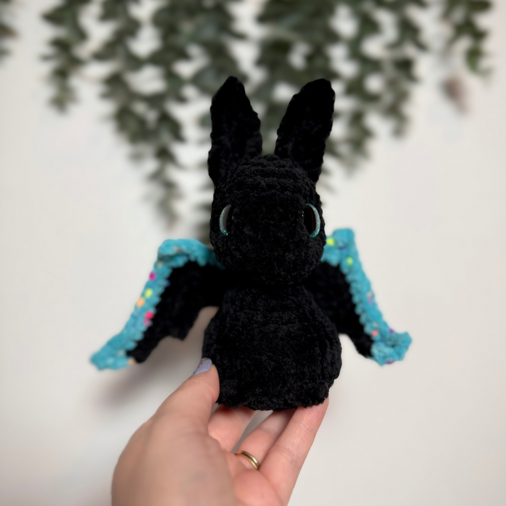 Basil the Mini Weighted Bat Plushie