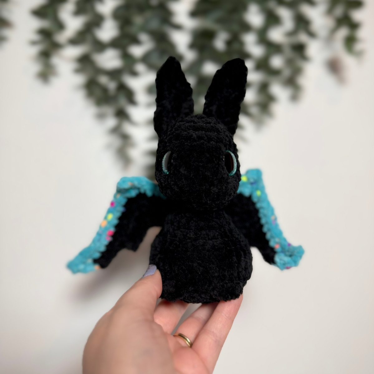 Basil the Mini Weighted Bat Plushie