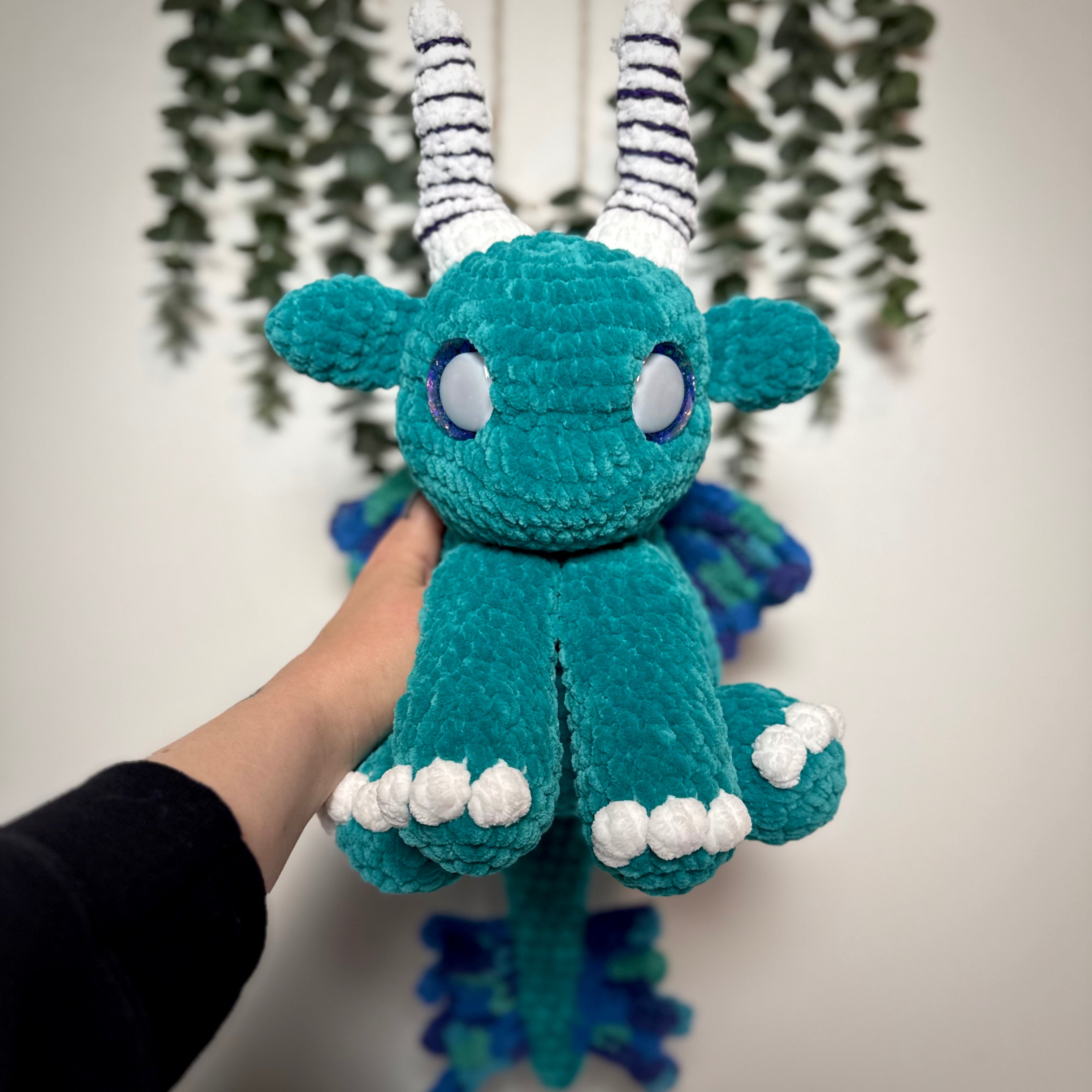 Daphne the Mystic Dragon Crochet Plushie