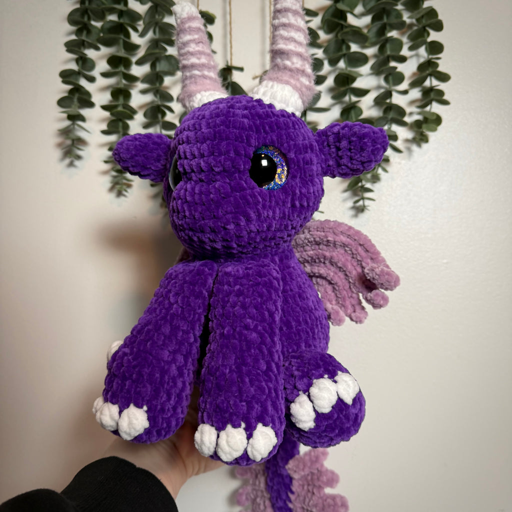 Medium Daphne the Mystic Dragon Crochet Plushie