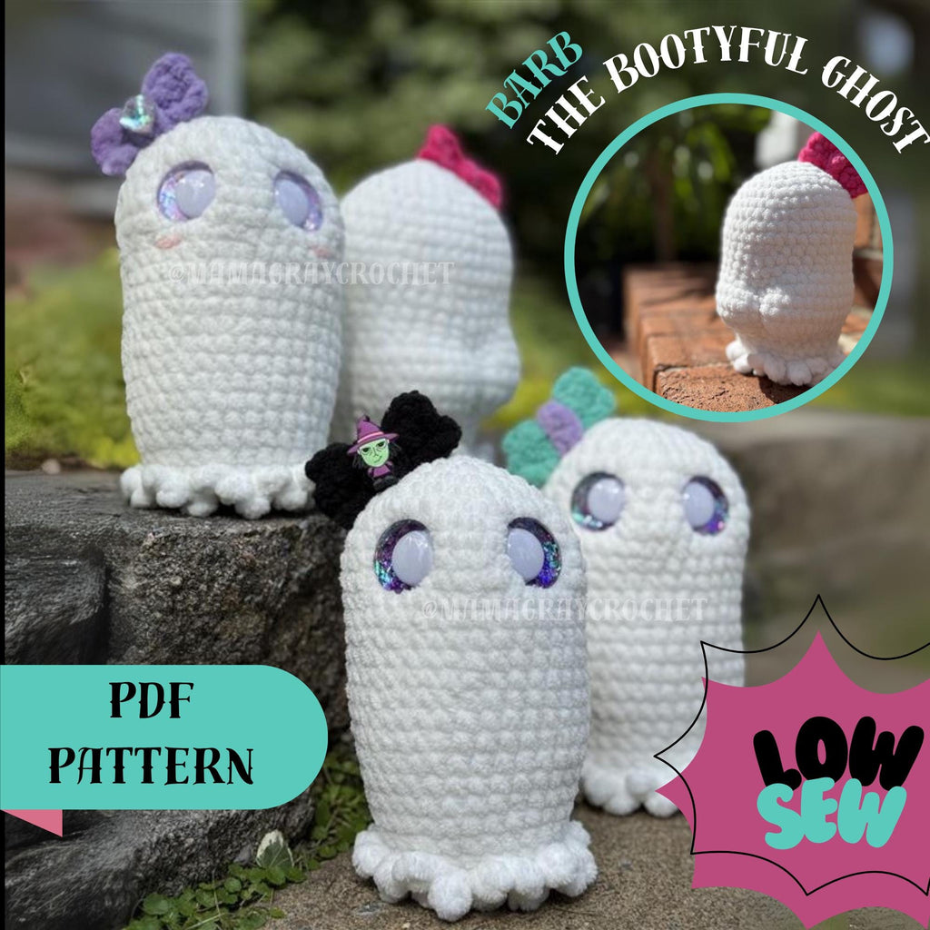 Barb the Bootyful Ghost Crochet Pattern
