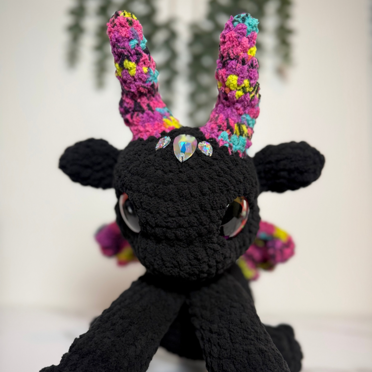 Daphne the Mystic Dragon Crochet Plushie