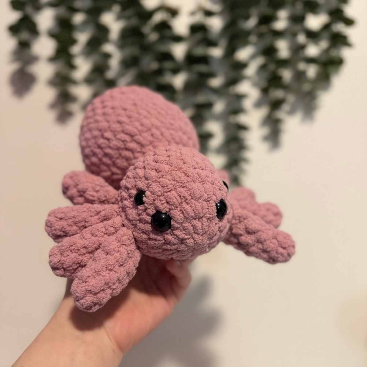 Handmade Crochet Spider Plushie