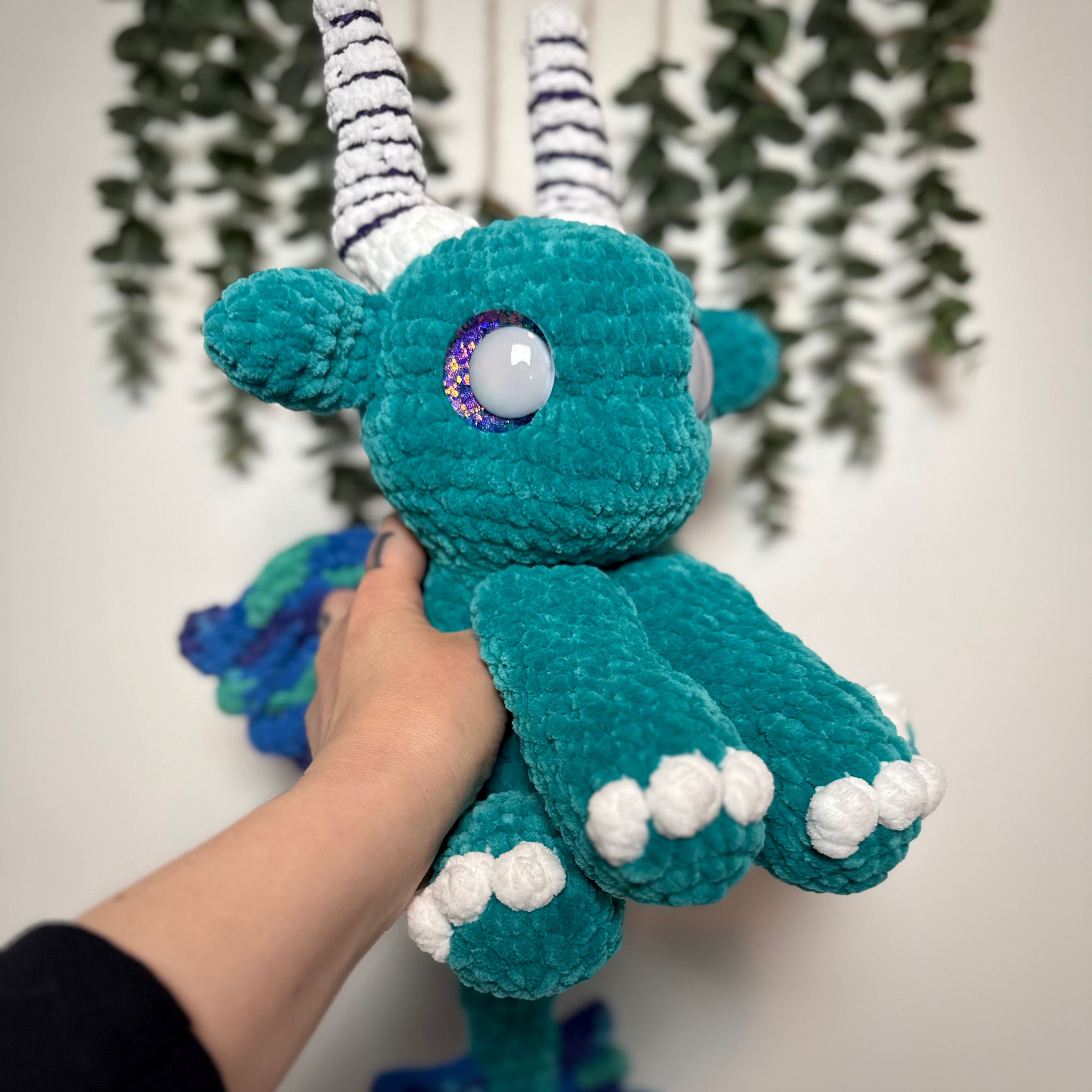 Daphne the Mystic Dragon Crochet Plushie