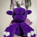 Medium Daphne the Mystic Dragon Crochet Plushie