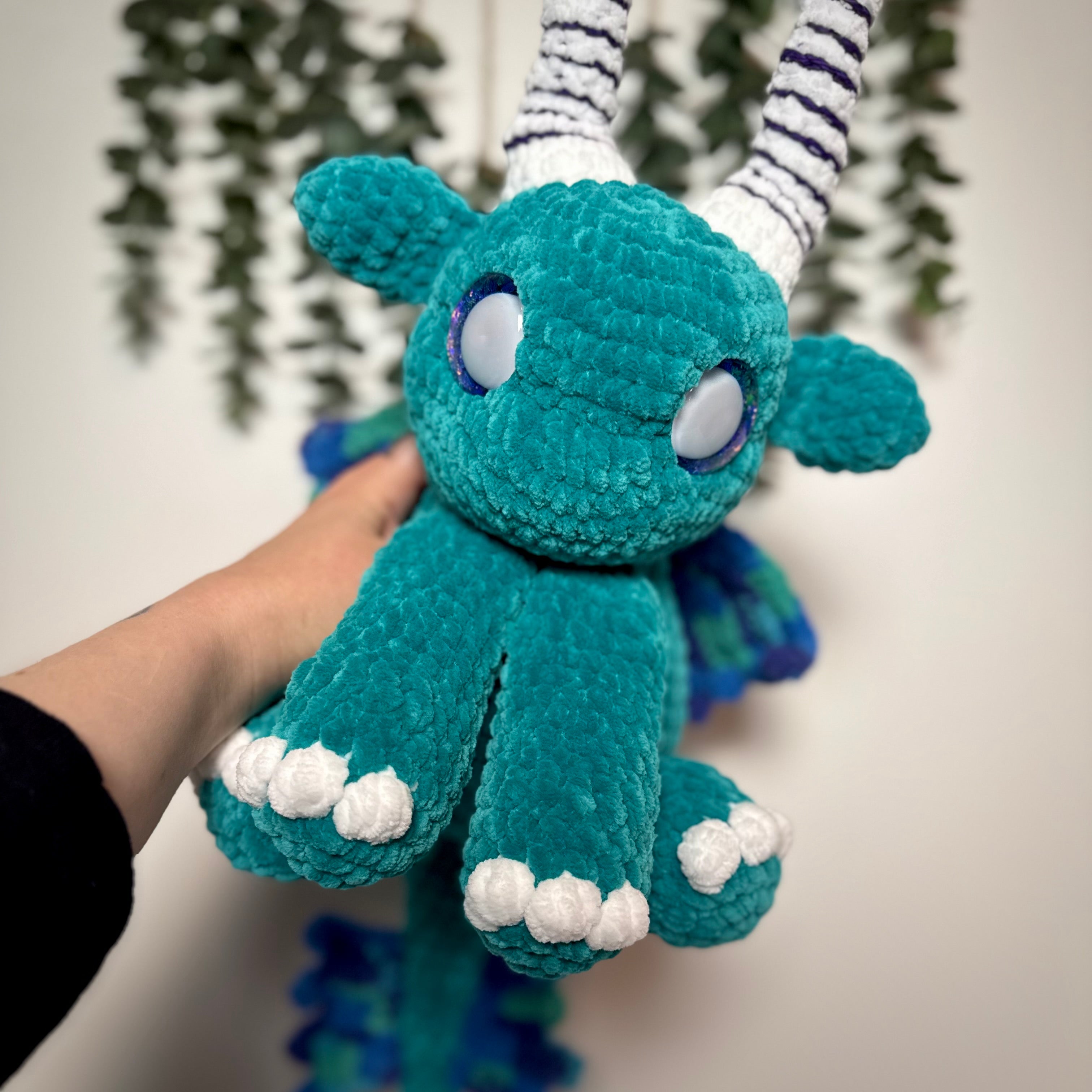 Daphne the Mystic Dragon Crochet Plushie