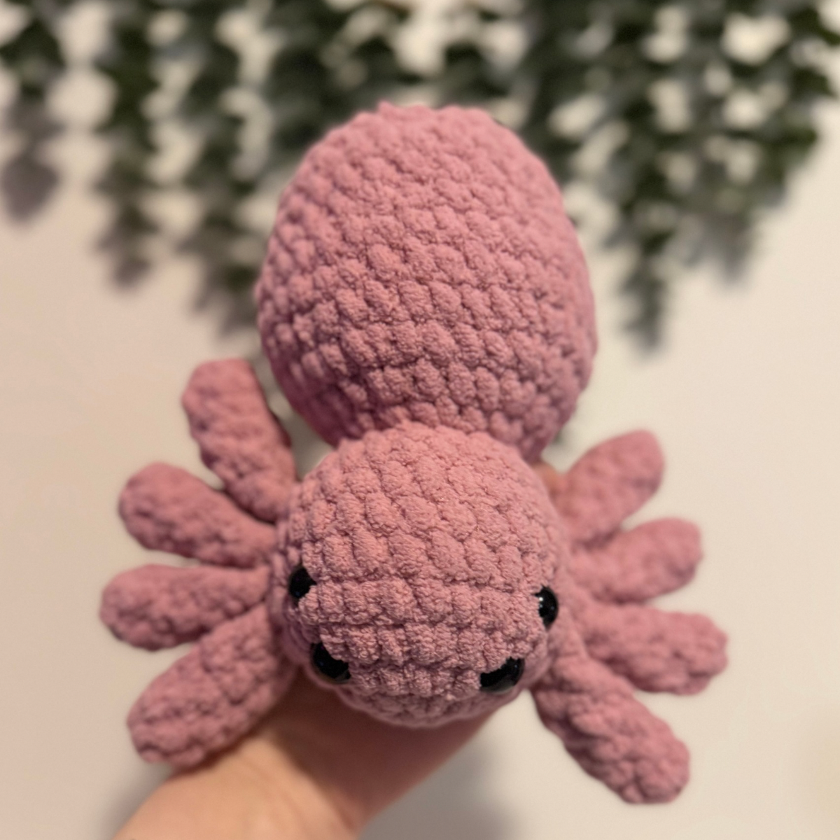 Handmade Crochet Spider Plushie
