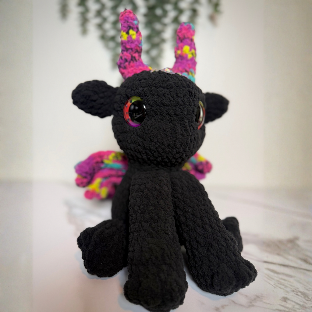 Daphne the Mystic Dragon Crochet Plushie