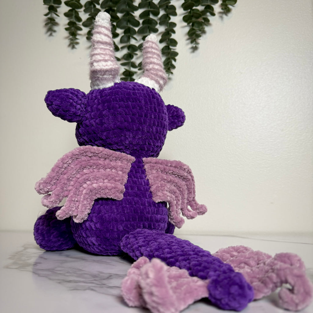 Medium Daphne the Mystic Dragon Crochet Plushie