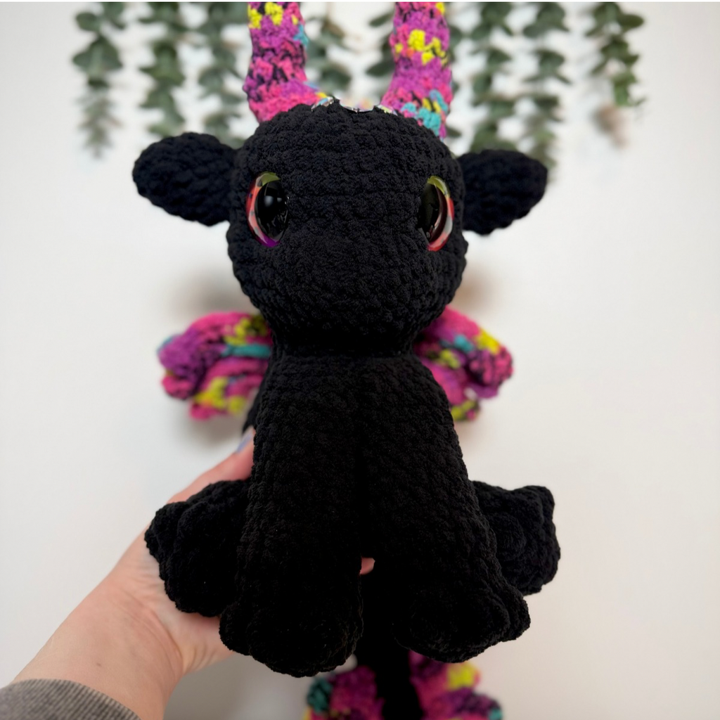 Daphne the Mystic Dragon Crochet Plushie