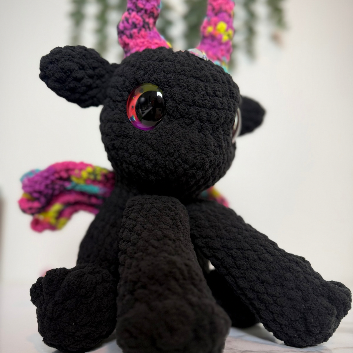 Daphne the Mystic Dragon Crochet Plushie
