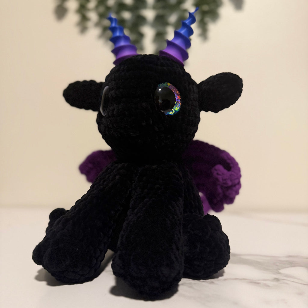Daphne the Mystic Dragon Crochet Plushie