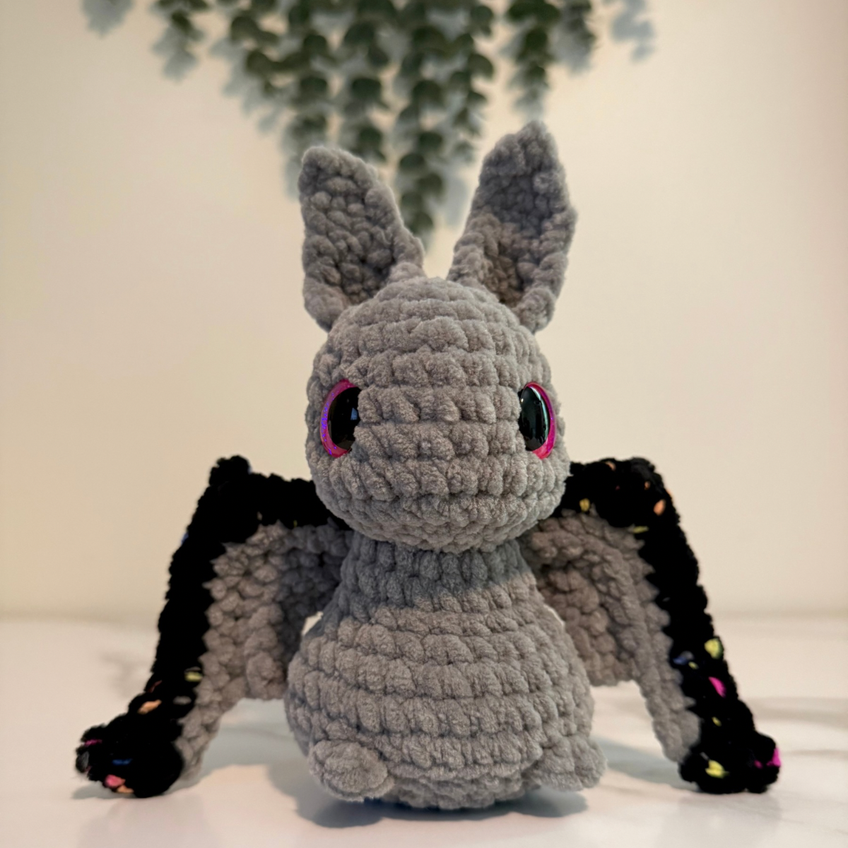 Basil the Mini Weighted Bat Plushie