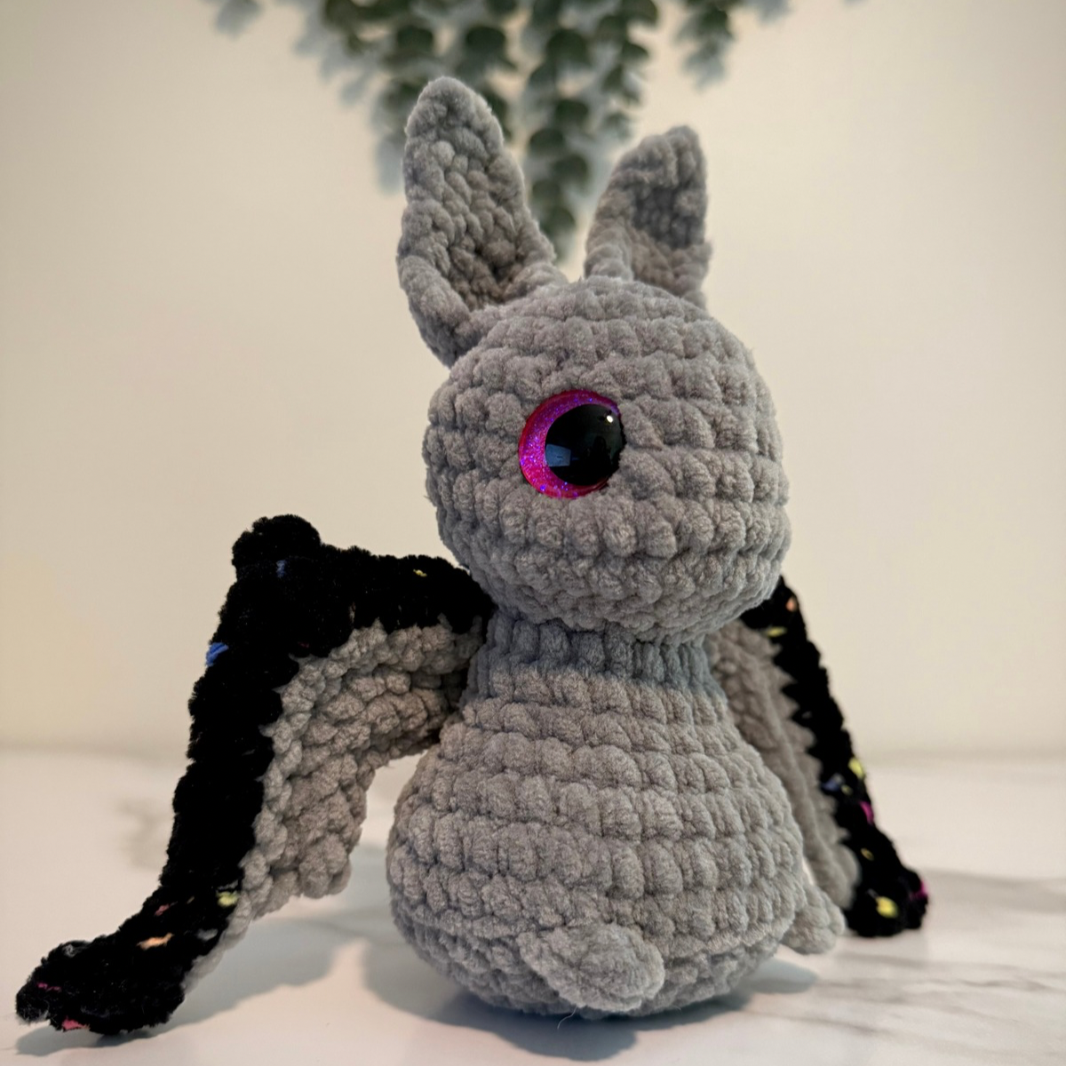 Basil the Mini Weighted Bat Plushie