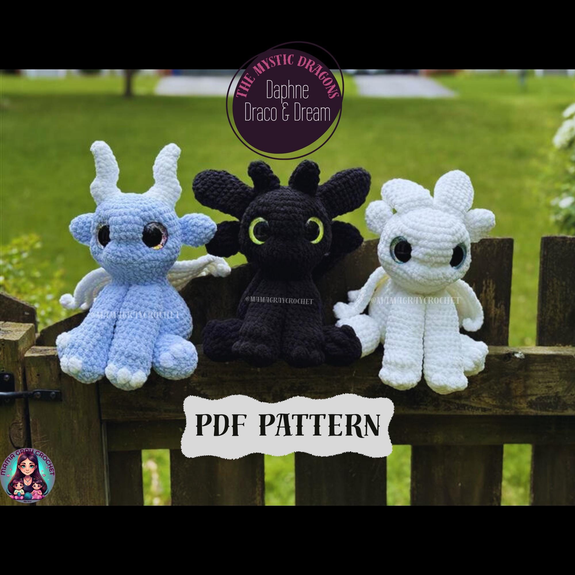 Mystic Dragons Crochet Pattern