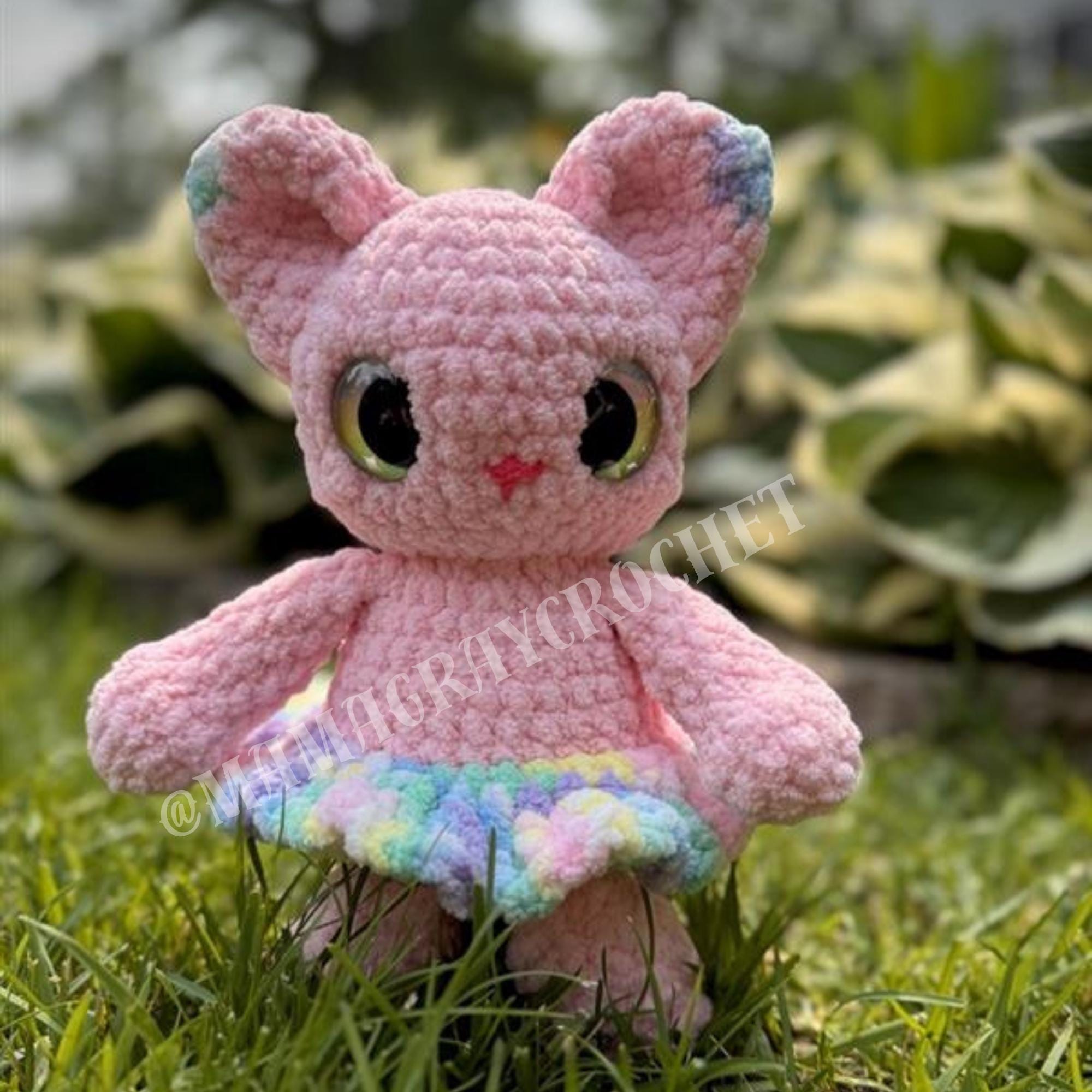 Belle the Ballerina Kitty Crochet Pattern