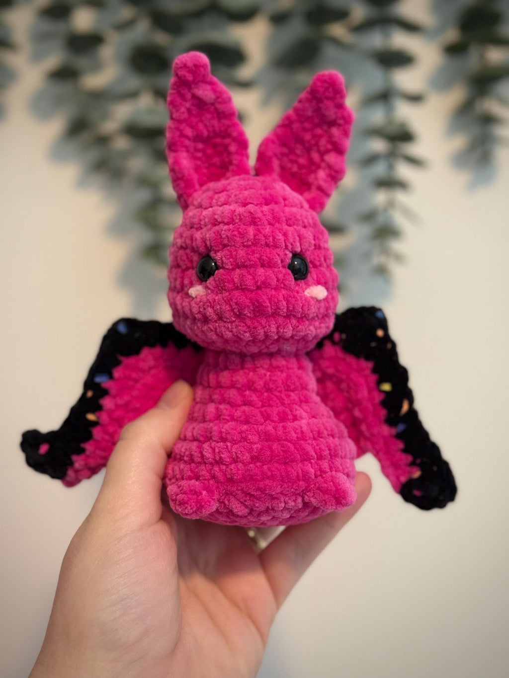 Basil the Mini Weighted Bat Plushie