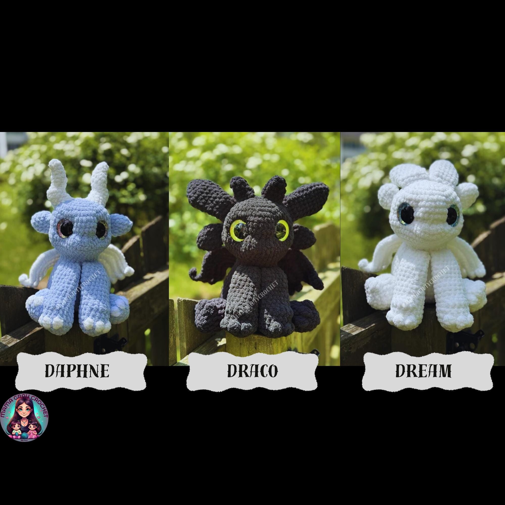 Mystic Dragons Crochet Pattern